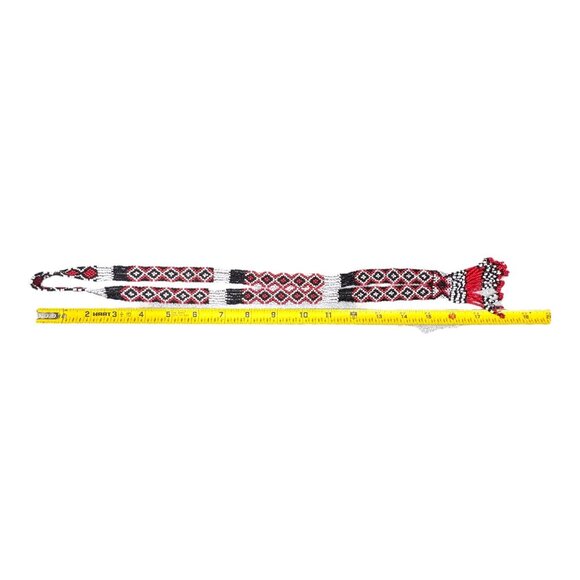 Lot 5 Handcrafted Native American Beaded Jewelry Necklace Bracelets Choker READ - Picture 9 of 12